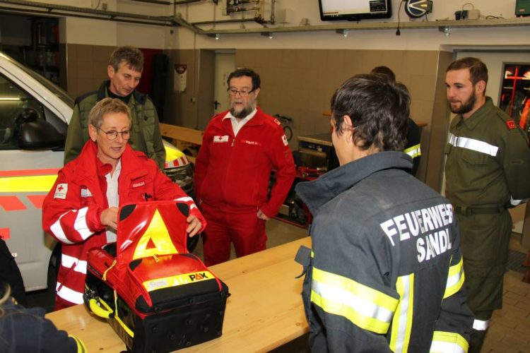 Rotes Kreuz zu Besuch